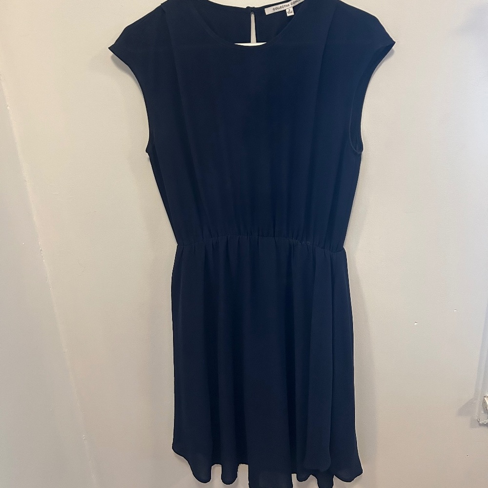 Collective Concepts Katelynn navy blue dress